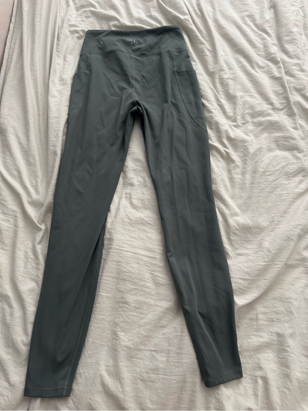 High-Waist active leggings H&M with pockets